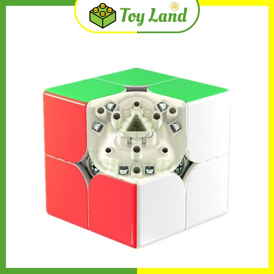 Rubik YJ YuPo V2 M 2x2 Rubic 2 Tầng 2x2x2 Stickerless Không Viền Có Nam Châm Đồ Chơi