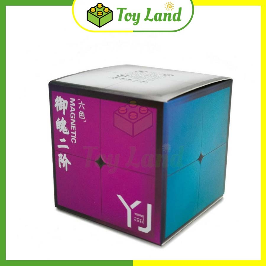 Rubik YJ YuPo V2 M 2x2 Rubic 2 Tầng 2x2x2 Stickerless Không Viền Có Nam Châm Đồ Chơi