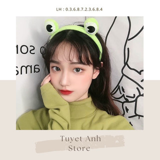 Băng đô ếch xanh cute