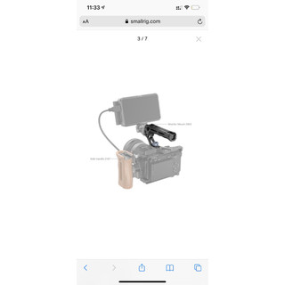 Tay Cầm Smallrig ARRI Locating Top Handle 3765 (Lite)