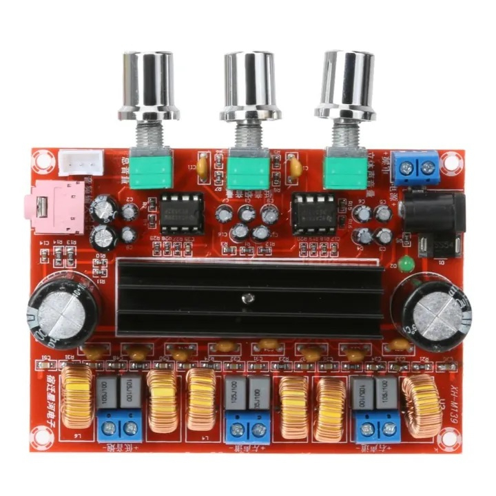 XH-M139 TPA3116D2  bảng mạch khuếch đại  TPA3116D2 2x50W+ kênh loa trầm 100W