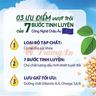 Dầu đậu nành Tường An 1lít