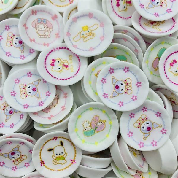 Charm dĩa kèm keo nút PK092