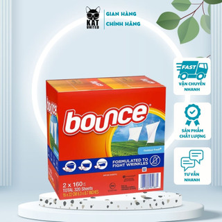 Giấy thơm quần áo bounce sheets outdoor fresh sấy làm thơm quần áo, dùng cho máy sấy, tủ sấy