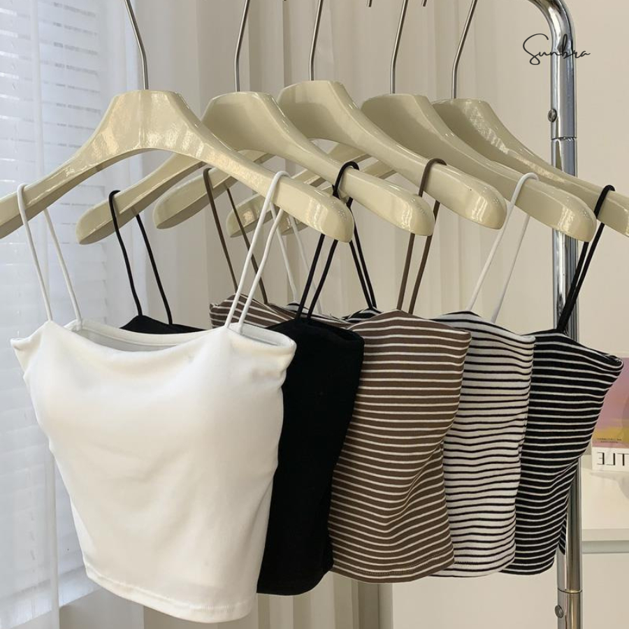 Áo Bra Cotton Co Giãn Thoáng Mát Có Kèm Mút SUNBRA 2866