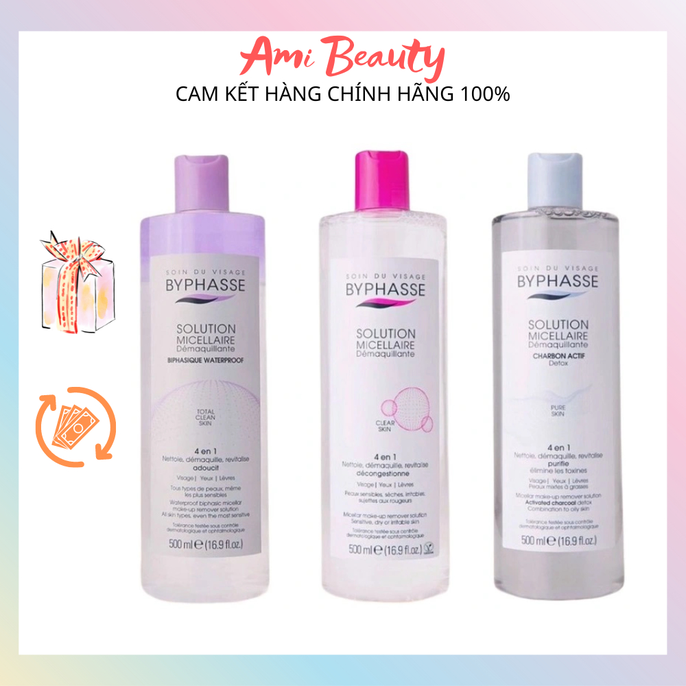 Tẩy Trang Byphasse Solution Micellaire 500ml