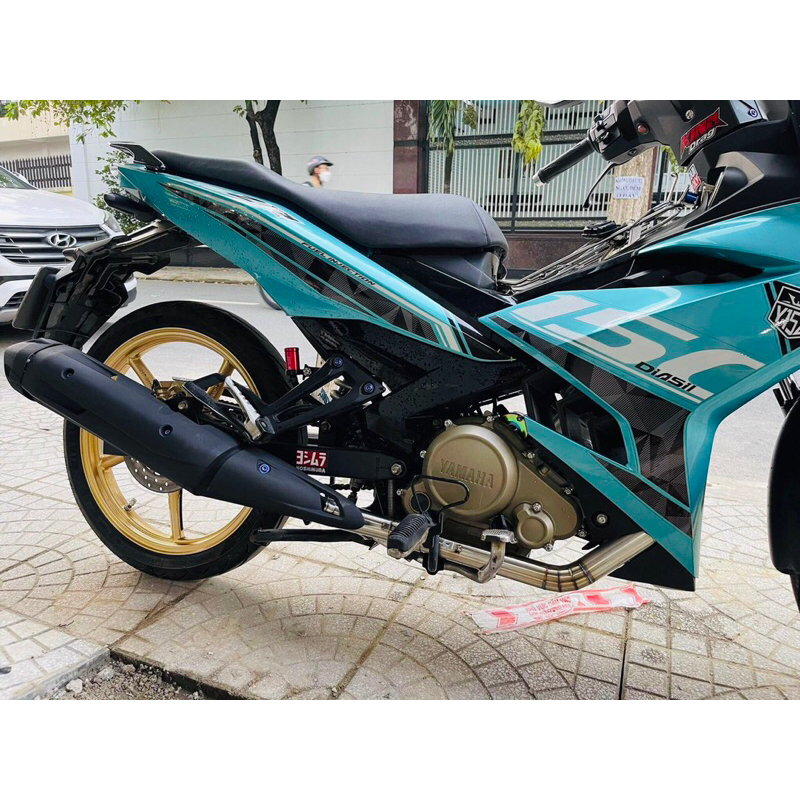 Cổ Tăng 2 Khúc Tháp Pô Zin Fom Khoét Áo Size 32 Đến 38 Dành Cho Exciter150