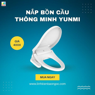 Nắp bồn cầu xịt rửa thông minh Yunmi VMTG01