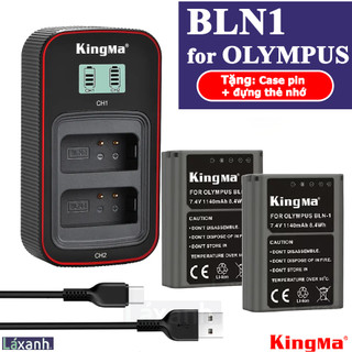 Olympus bln1 | pin và sạc máy ảnh olympus em5i em5ii em1 pen ep5 pen f penf kingma olympus bln1 bln-1 bcn1 bcn-1