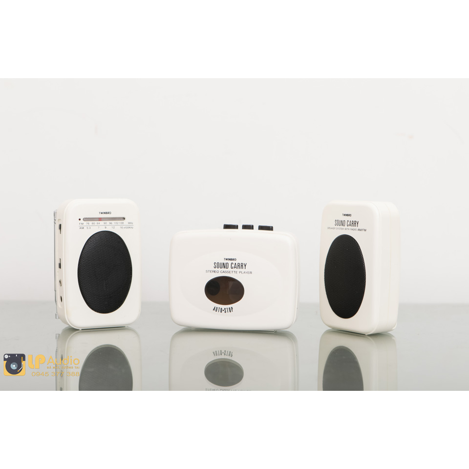 Vali Radio Cassette TWINBIRD - white