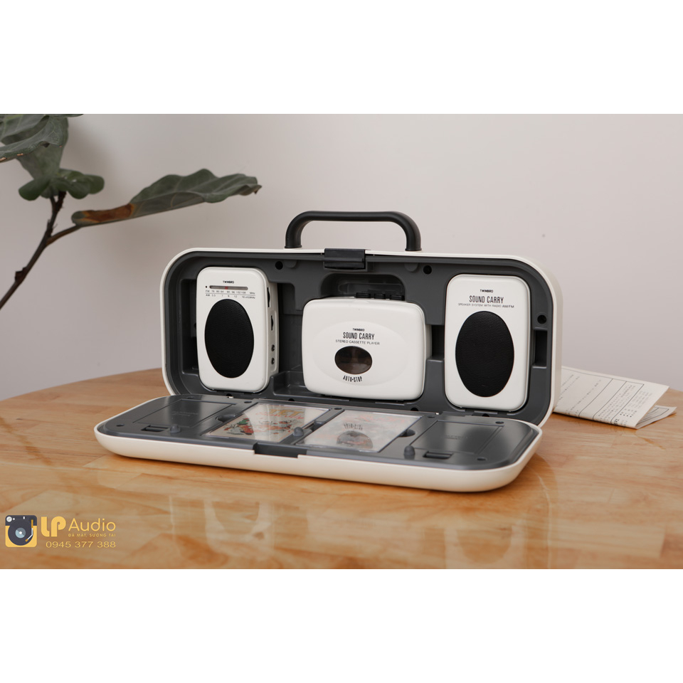 Vali Radio Cassette TWINBIRD - white