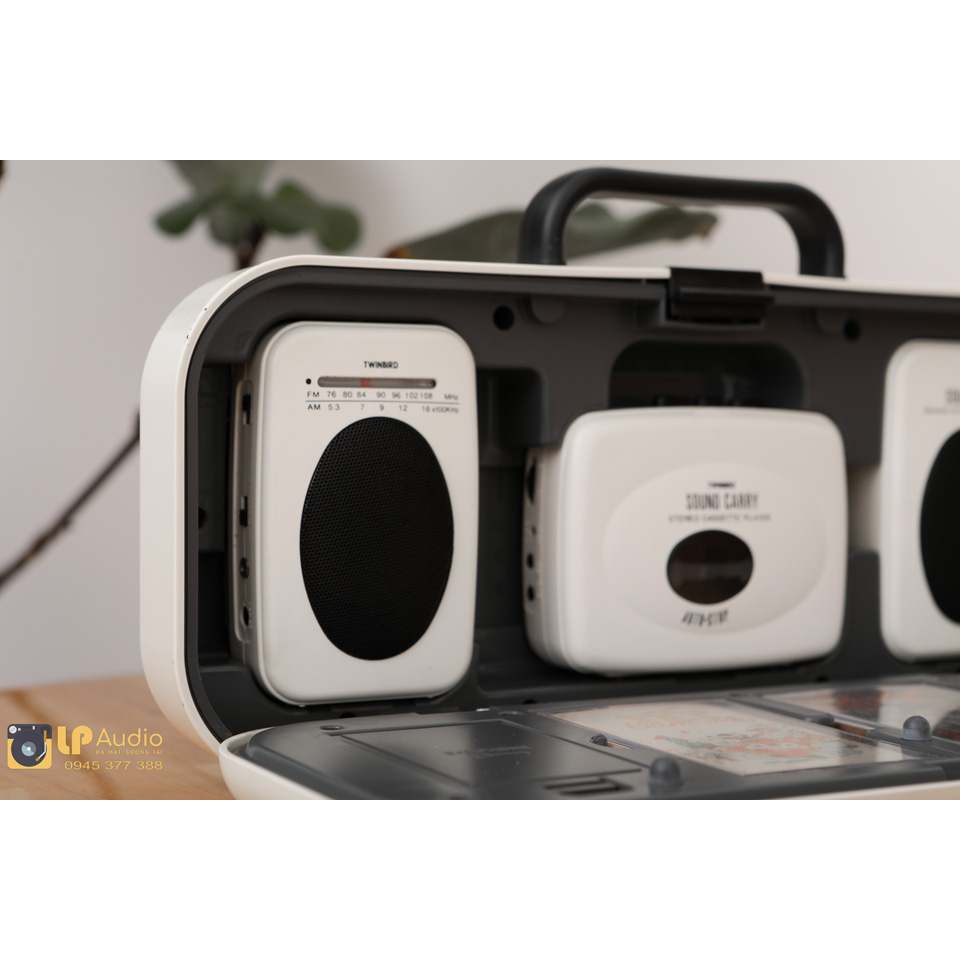 Vali Radio Cassette TWINBIRD - white