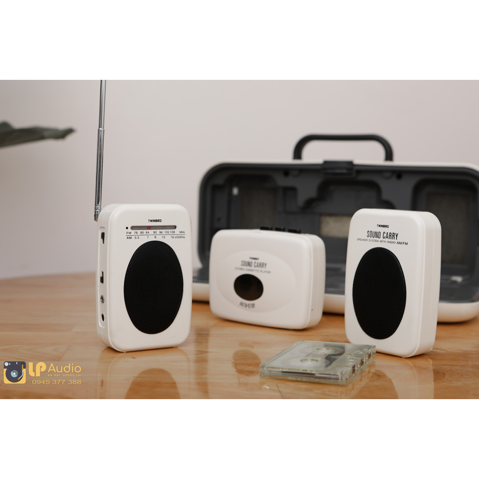 Vali Radio Cassette TWINBIRD - white