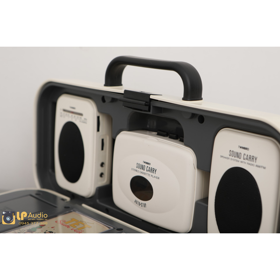 Vali Radio Cassette TWINBIRD - white