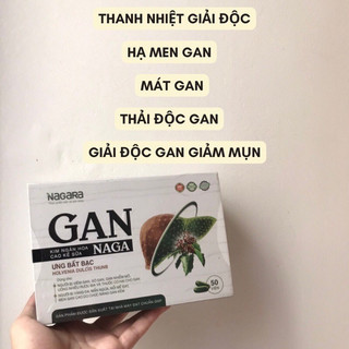 Giải Độc Gan, Hạ Men Gan - Viên Uống Bổ Gan Naga Giúp Giải Nhiệt Gan, Mát Gan, Tăng Cường Chức Năng Gan-DH
