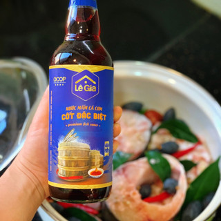 Nước Mắm Cốt Đặc Biệt Lê Gia 525ml
