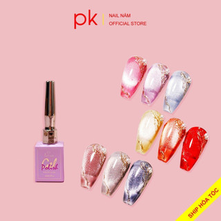 Sơn mắt mèo kim cương, top nhũ kim cương 9D Lotus bán lẻ chọn màu thoải mái - chai 15ml