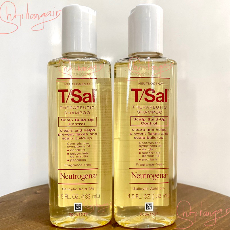 Dầu gội giảm ngứa da đầu, sạch gàu, hết v.i.ê.m da tiết bã nhờn Neutrogena T/sal Therapeutic shampoo anti-dandruff 133ml