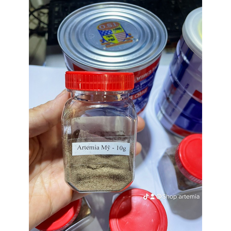 Artemia Mỹ nuôi sinh khối giá ưu đãi hủ nhỏ 10g-20g-50g