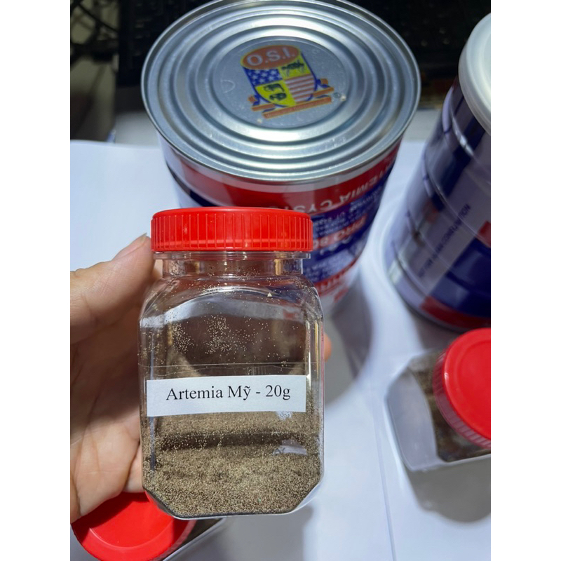 Artemia Mỹ nuôi sinh khối giá ưu đãi hủ nhỏ 10g-20g-50g