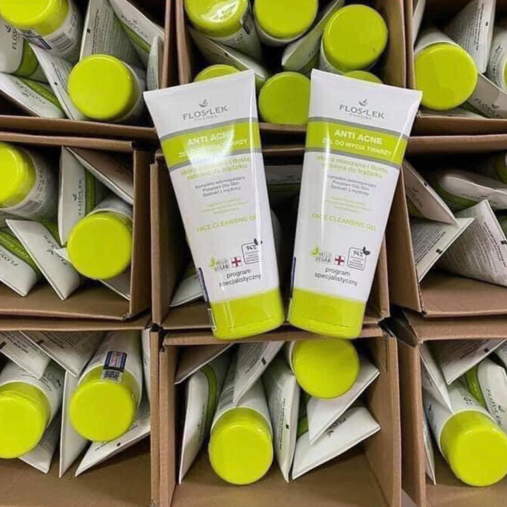 Kem dưỡng ẩm Floslek Anti Acne Mattifying Cream cho da dầu  - Tuýp 50ml - NT Bình An [CHÍNH HÃNG]