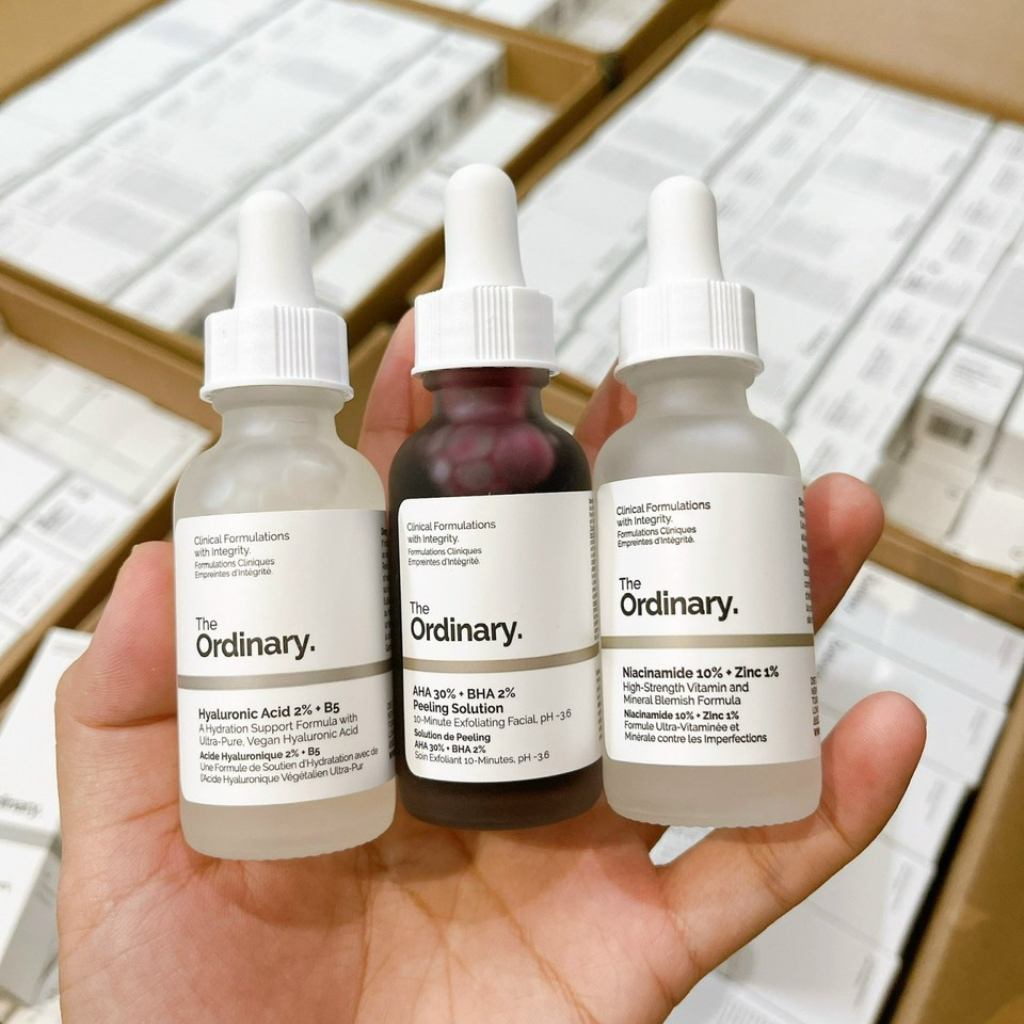 Serum Giảm Mụn Và Mờ Thâm The Ordinary Niacinamide 10% + Zinc 1% - Lọ 30ml - NT Bình An