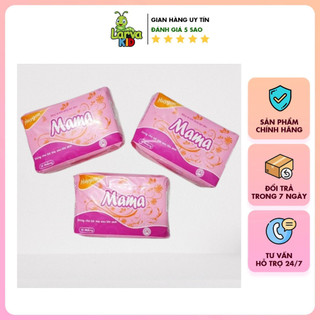 Bỉm băng vệ sinh MaMa cho mẹ sau sinh siêu thấm gói 12 miếng, tã quần người lớn cao cấp - LARVA KID