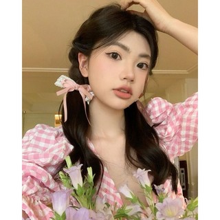 Kẹp Tóc Nơ Lụa Và Ren Dễ Thương - KEP1559 - BCorner