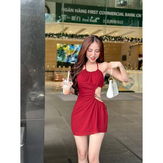 Đầm Mini Khoét Hông DX - 3325