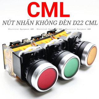 Nút nhấn không đèn cml cao cấp d22 nút nhấn nhả, nút nhấn tự giữ la39-11 - nhả và la39- 11s - giữ