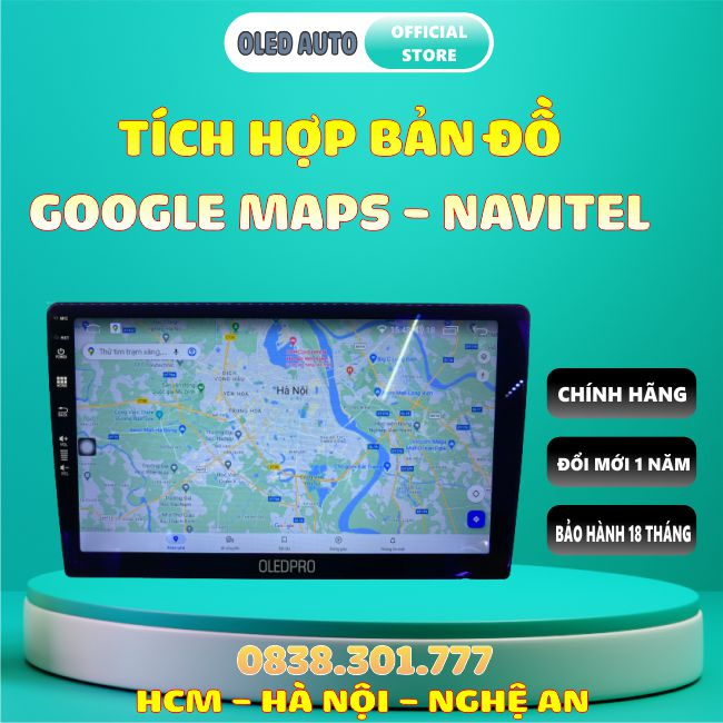Màn Hình DVD Android Ô Tô 0LEDPR0 X4 - Bh 18 tháng. Lắp đặt tại nhà