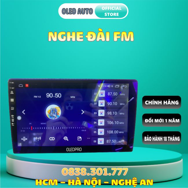 Màn Hình DVD Android Ô Tô 0LEDPR0 X4 - Bh 18 tháng. Lắp đặt tại nhà