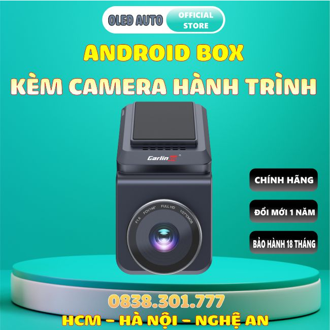 Camera hành trình tích hợp carplay android box , ram 4gb /64gb biến màn hình zin thành android Lắp đặt tại nhà