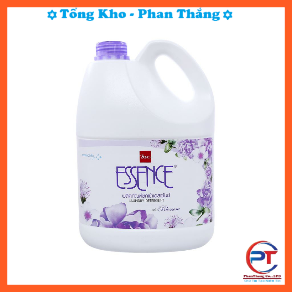Nước Giặt Essence 3000ml Đậm Đặc, Siêu Sạch, Siêu Thơm, Hàng Chính Hãng Nhập Khẩu Thái Lan
