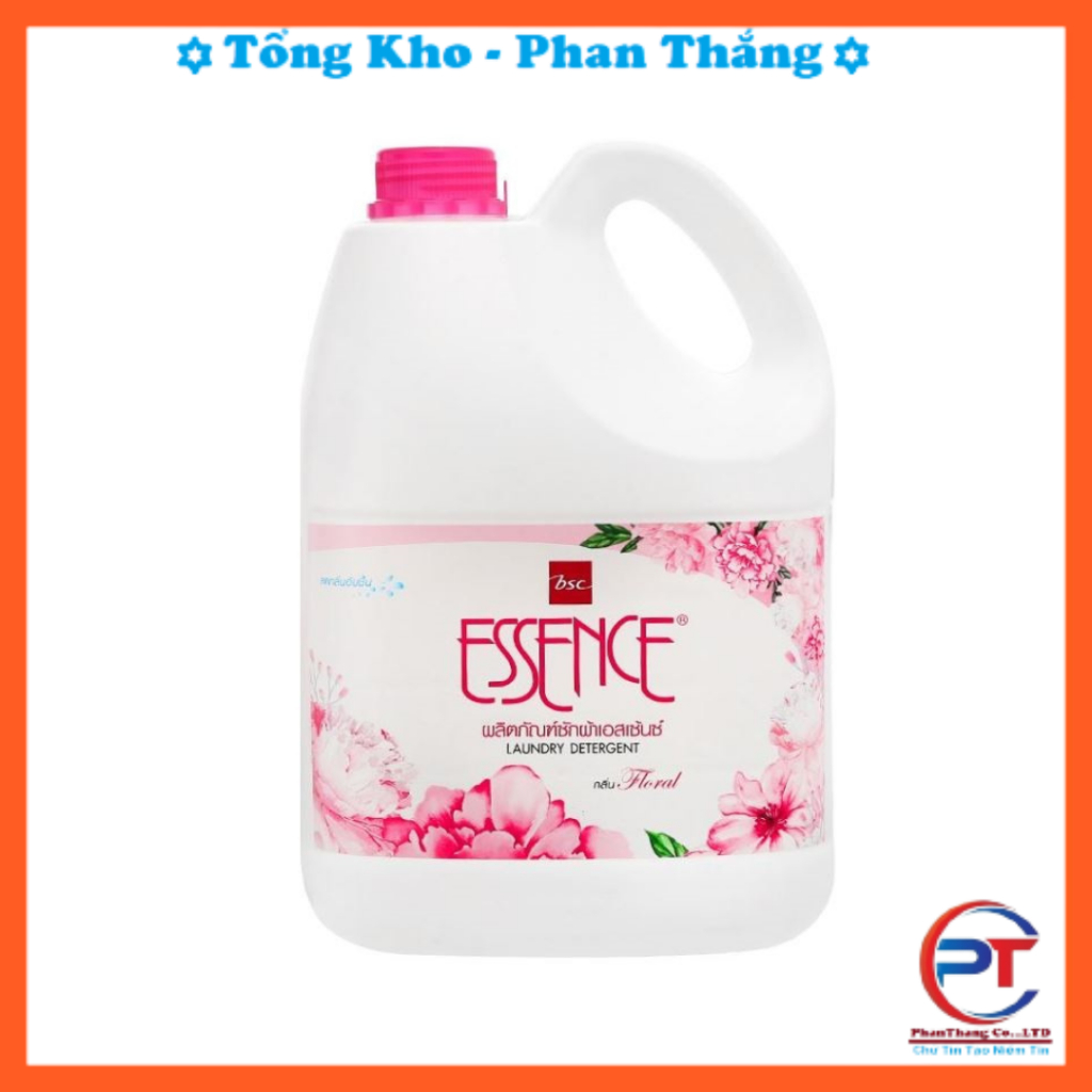 Nước Giặt Essence 3000ml Đậm Đặc, Siêu Sạch, Siêu Thơm, Hàng Chính Hãng Nhập Khẩu Thái Lan
