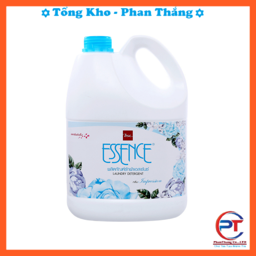 Nước Giặt Essence 3000ml Đậm Đặc, Siêu Sạch, Siêu Thơm, Hàng Chính Hãng Nhập Khẩu Thái Lan