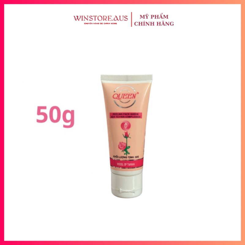 Gel lột mụn PEELING PACK Gamma Queen 50g giúp làm sạch mụn và tẩy tế bào chết