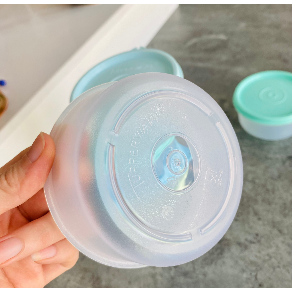 Hộp nhựa đựng thực phẩm ăn dặm nhựa nguyên sinh an toàn small saver Tupperware dung tích 200ml