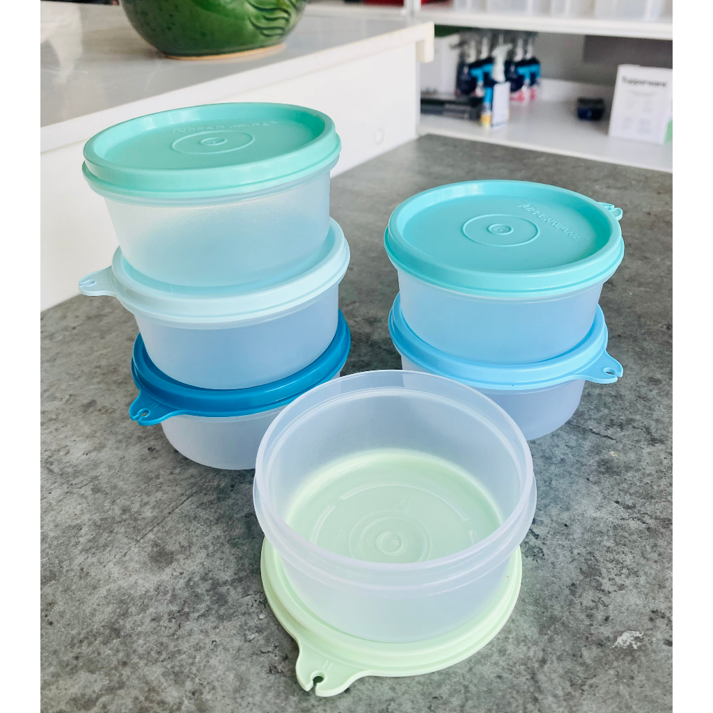 Hộp nhựa đựng thực phẩm ăn dặm nhựa nguyên sinh an toàn small saver Tupperware dung tích 200ml