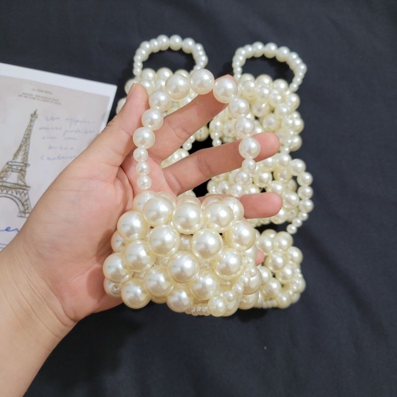 Túi Siêu Mini Đính Trai Nhân Tạo Làm Thủ Công Cho Bé Yêu Đi Tiệc Đi Chơi