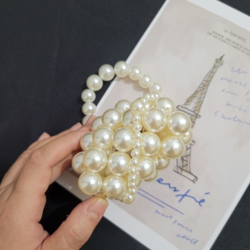 Túi Siêu Mini Đính Trai Nhân Tạo Làm Thủ Công Cho Bé Yêu Đi Tiệc Đi Chơi