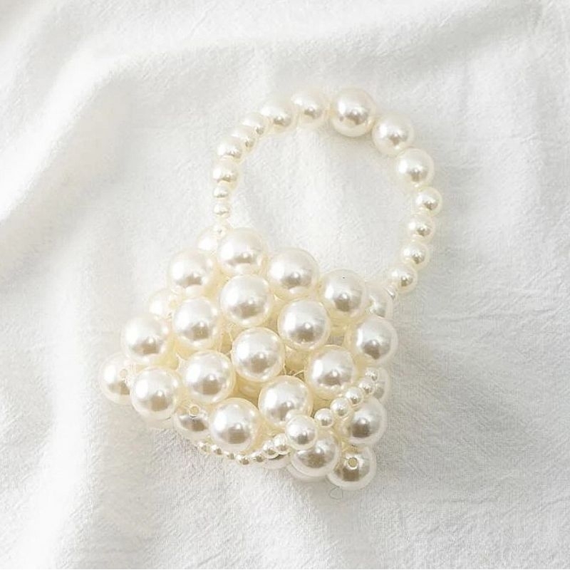 Túi Siêu Mini Đính Trai Nhân Tạo Làm Thủ Công Cho Bé Yêu Đi Tiệc Đi Chơi