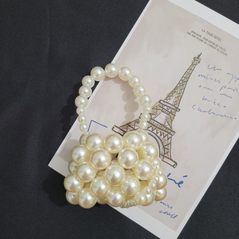 Túi Siêu Mini Đính Trai Nhân Tạo Làm Thủ Công Cho Bé Yêu Đi Tiệc Đi Chơi