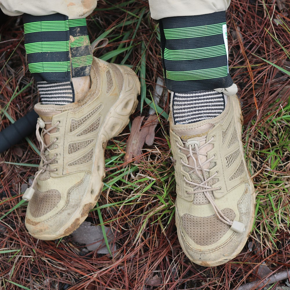 Băng thun dùng để bó ống quần chống vắt trekking, leo núi, dã ngoại