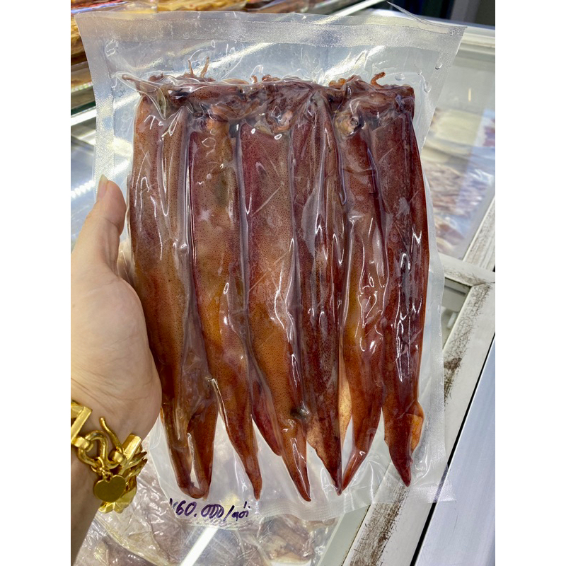 MỰC MUỐI LẠT SIZE LỚN - GÓI 500G