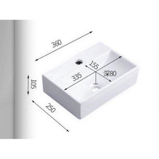 Chậu lavabo siêu nhỏ đặt bàn hoặc treo