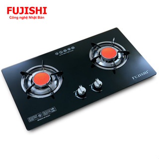 Bếp gas âm hồng ngoại Fujishi FJ-806-PLUS - Đánh lửa Magneto tự động - Bảo hành chính hãng 02 Năm