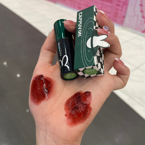 Son CAPPUVINI Thỏ hồng Love Rabbit Lip Glaze căng mọng môi Chính Hãng