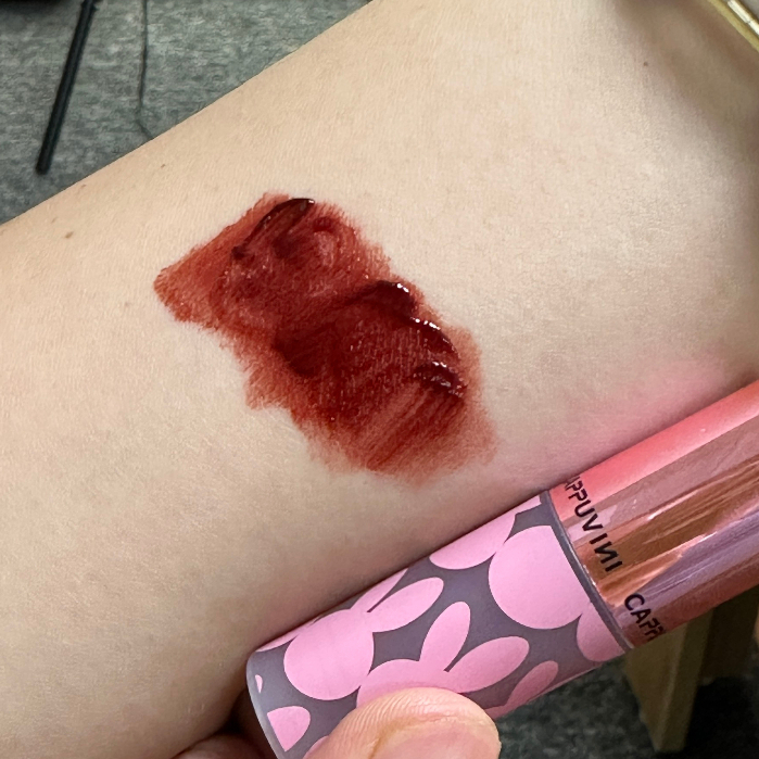 Son CAPPUVINI Thỏ hồng Love Rabbit Lip Glaze căng mọng môi Chính Hãng