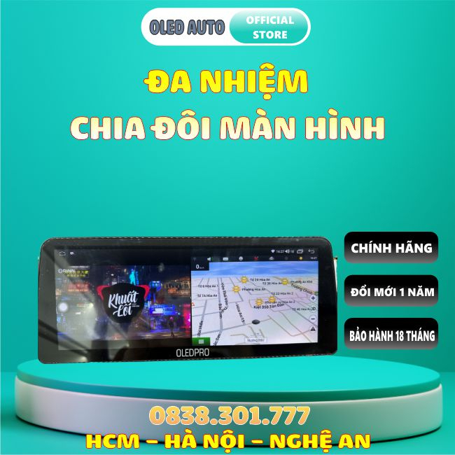 Màn Hình DVD Android Ô Tô OLEDPR0 PREMIUM 12.3 inch